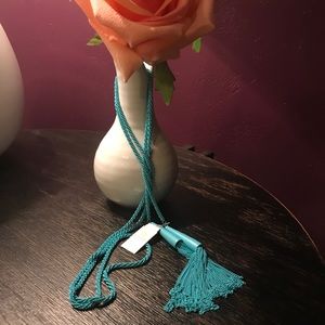 Kendra Scott Phara Aqua Long Necklace NWT